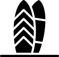 Surfboard illustration design vector