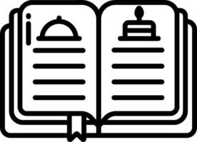 An open book with a candle and a candle vector
