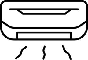 A black and white drawing of a printer vector