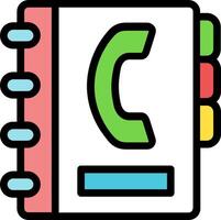 A phone icon with a phone in the middle vector