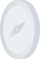 A compass icon on a white background vector