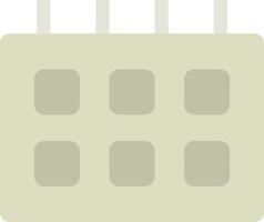 A calendar icon with four squares vector