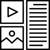 A black and white icon of a book, a book, and a vector