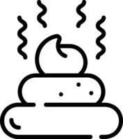 A black and white image of a toilet with steam coming out of it vector