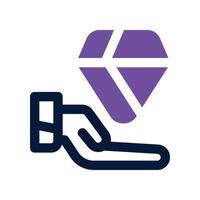 priority icon. dual tone icon for your website, mobile, presentation, and logo design. vector