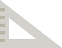 A triangle with a white background vector