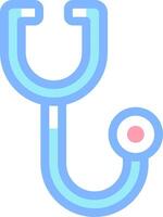 A stethoscope icon on a white background vector