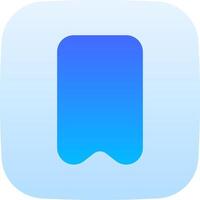 The app icon for the app store vector
