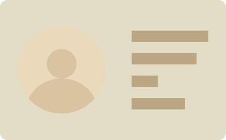A person is shown in a square icon vector