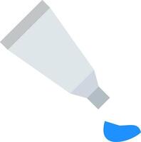 A tube of toothpaste on a white background vector