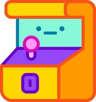 Arcade machine icon vector