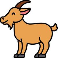 Goat clip art cartoon illustration vector