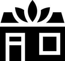 A black and white logo with a flower in the middle vector
