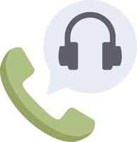 Call center agent icon vector