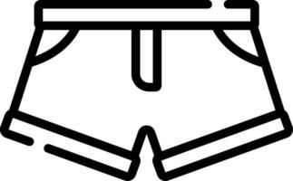 Shorts illustration design vector