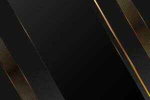 Realistic Gradient Black luxury abstract background vector