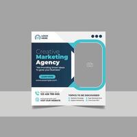 Digital Marketing Social Media Template vector