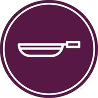 Pan Line Circle Icon vector