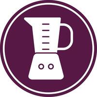 Blender Glyph Circle Icon vector