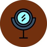 Mackup Mirror Filled Multi Circle Icon vector