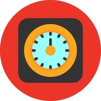 Time Flat Multi Circle Icon vector