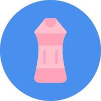 Shampoo Flat Multi Circle Icon vector