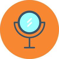Mackup Mirror Flat Multi Circle Icon vector