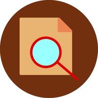 File Flat Multi Circle Icon vector