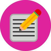 Edit Flat Multi Circle Icon vector