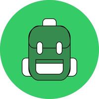 Education Filled Circle Icon vector