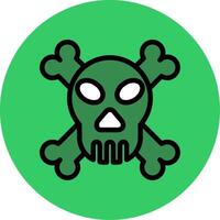 Danger Filled Circle Icon vector