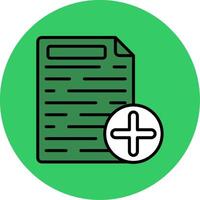 Create Filled Circle Icon vector
