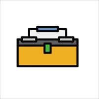 A toolbox icon on a white background vector