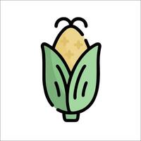 Corn icon illustration vector
