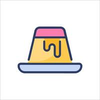 A jelly jar icon on a white background vector