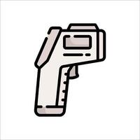 A gun icon on a white background vector