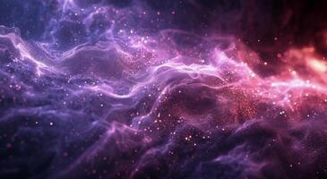Abstract Purple And Red Swirling Nebula Background photo