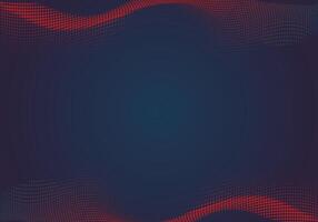 abstract background with dynamic wave line vector