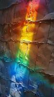 Light Shining Through Windows in Building photo