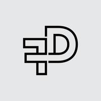 initial letter FD vector