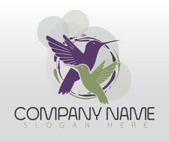 Creative and modern bird logo. vector