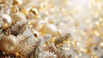Festive Winter Ornaments and Twigs photo