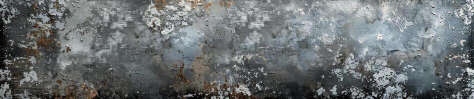 Close Up of Weathered Metal Surface With Rust photo
