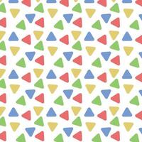 Abstract multi-colour geometric background with triangle shape pattern vector