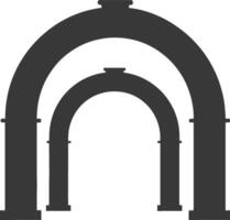 Architecture icon illustration on white background vector