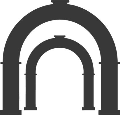 Architecture icon illustration on white background