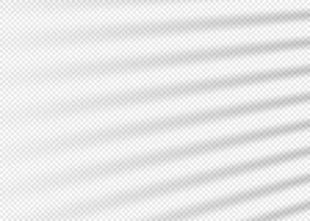 Shadow overlay effect for photo and mockup. Realistic soft blurred shadow of window blinds on light background. illustration of wall with natural sunlight coming in through the jalousie vector