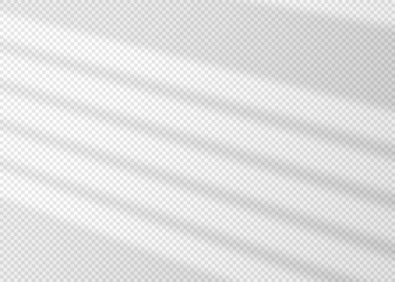 Shadow overlay effect for photo and mockup. Realistic soft blurred shadow of window blinds on light background. illustration of wall with natural sunlight coming in through the jalousie