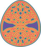 Beautiful color gradations in mandala illustrations vector