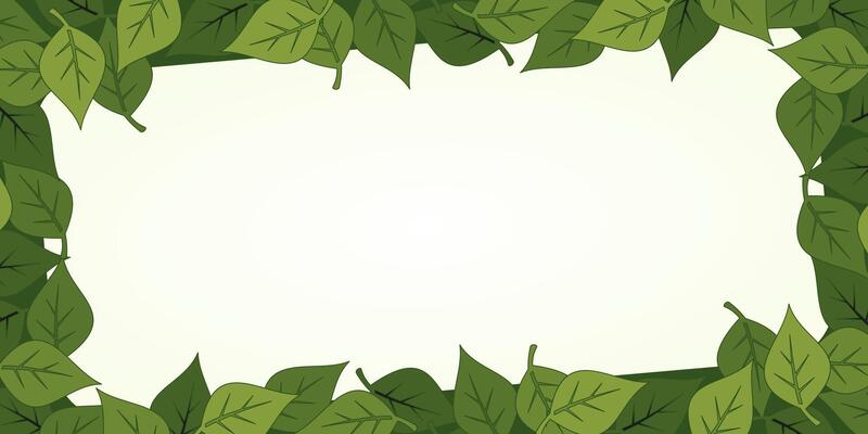 earth day background with copy space area, design with green leaf pattern. template for banner, greeting card, flyer, social media, presentation, web.
